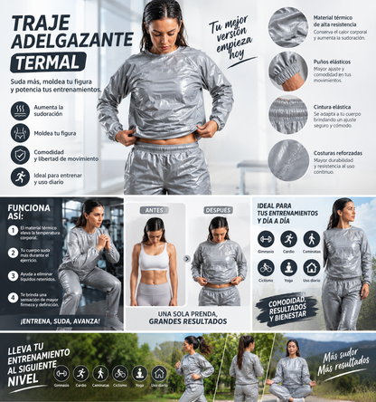 TRAJE ADELGAZANTE TERMAL